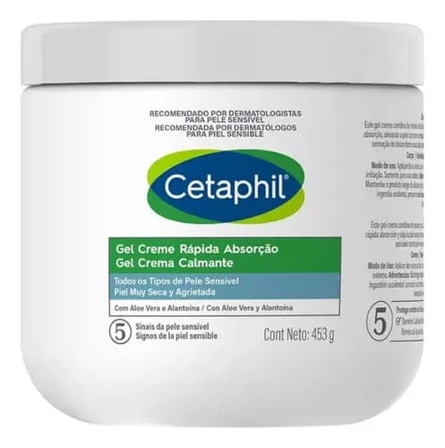 Gel Creme Hidratante Corporal Cetaphil 453g Pele Sensível