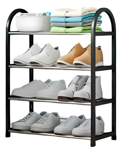 Sapateira de Porta em Metal para 8 Pares (Entrada Pequena) com Cupom LOJAS3030