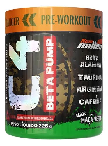 C4 Beta Pump New Millen 225g Maçã Verde por R$ 42