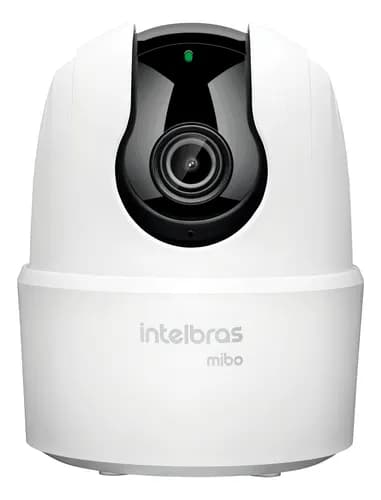 Câmera Inteligente Intelbras IME 360 3MP Wi‑Fi Visão 360 Branco