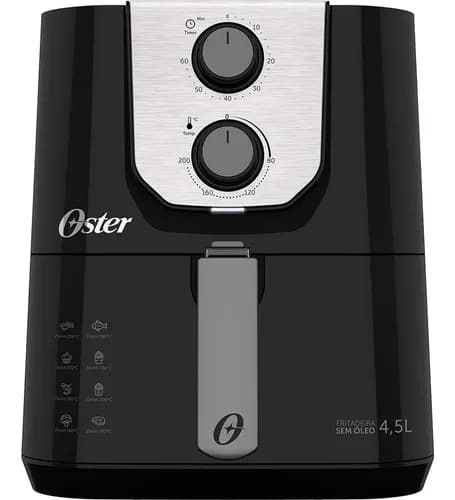 Fritadeira Airfryer Oster Black Perform 4,5L