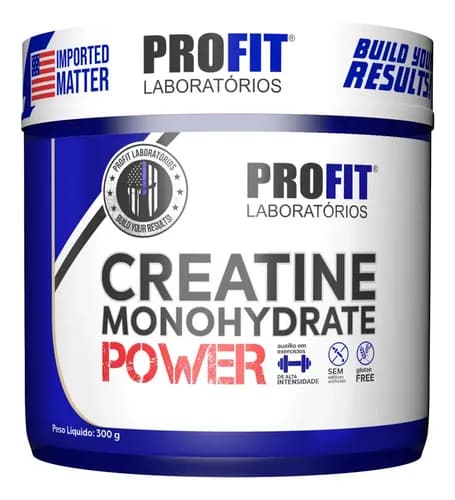 Creatina Monohidratada ProFit 300g por R$ 19,78 com cupom (Mercado Livre)