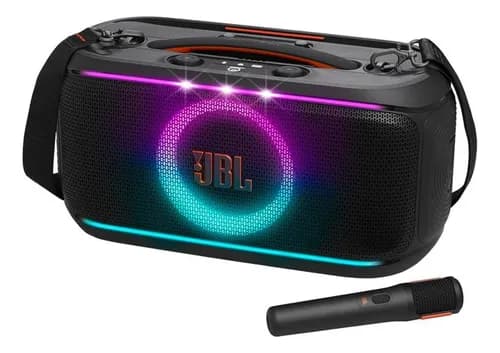 Caixa de Som JBL PartyBox On-The-Go 2 Preta com Microfone(s) sem Fio por R$ 1.539,93 no Pix