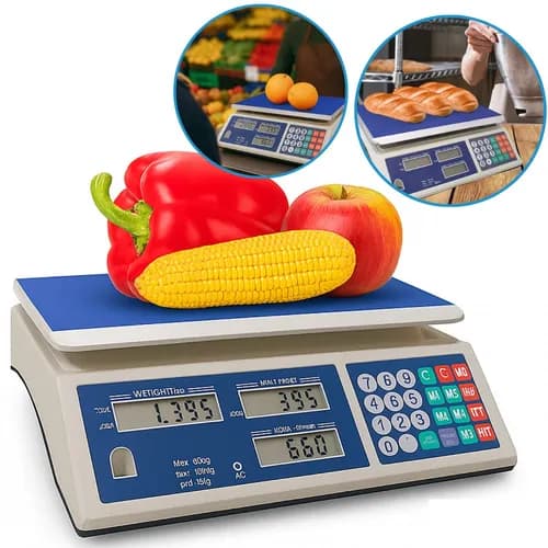 Balança Digital Comercial Basto 40kg Bivolt Precisa