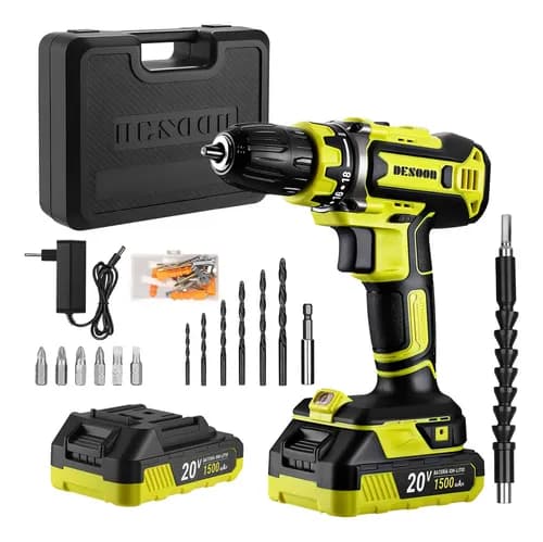 Parafusadeira de Impacto Desoon 20V com Maleta
