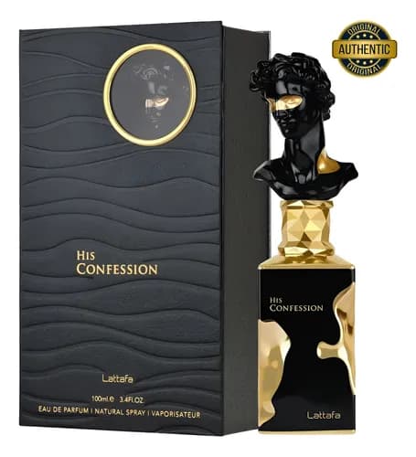 Perfume Lattafa His Confession EDP 100ml Masculino por R$ 209 no Pix (cupom BELEZAMELI)