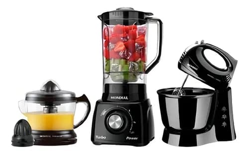 Kit Cozinha Mondial KT-105-B 3 em 1