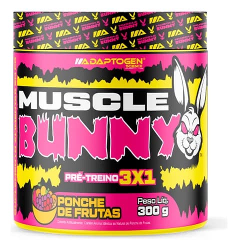 Pré Treino Muscle Bunny 300g