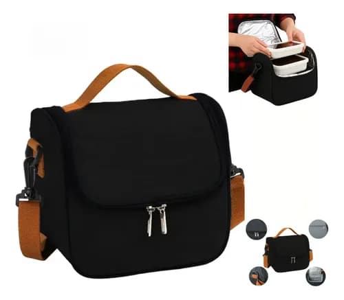 Bolsa Lancheira Térmica Semi Impermeável com Isolamento Térmico Leve