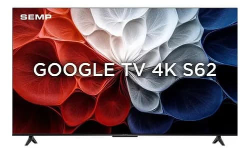 Smart TV Semp TCL 55S62 55" 4K UHD Google TV por R$ 2.007 com cupom