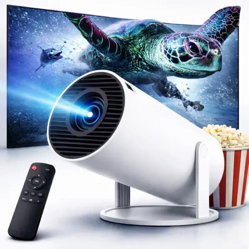 Projetor Portátil Maxnova HY300 Full HD Android Wi-Fi