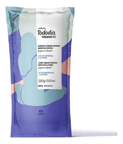 Refil Sabonete Líquido Natura Chá de Camomila e Lavanda 300 ml