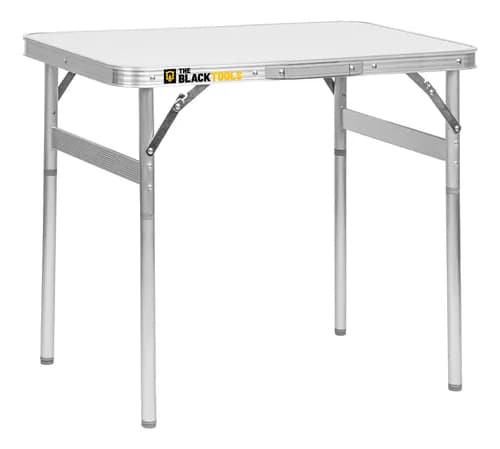 Mesa Dobrável Camping Alumínio 60x45cm Vira Maleta