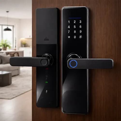 Fechadura Digital Inteligente Luatek LFE-03 Wi‑Fi com Biometria, Senha e Cartão por R$ 229 (c/ cupom)
