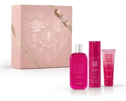 Kit Presente O Boticario Egeo Dolce (3 Itens) com Cupom MELICUPOM