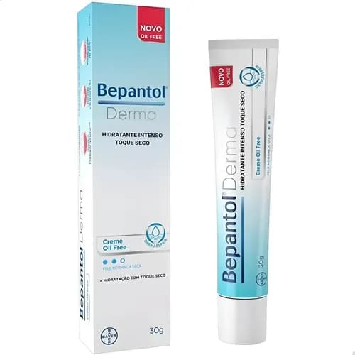 Bepantol Derma Toque Seco 30g por R$ 34,59 (Hidratante Facial Oil Free)
