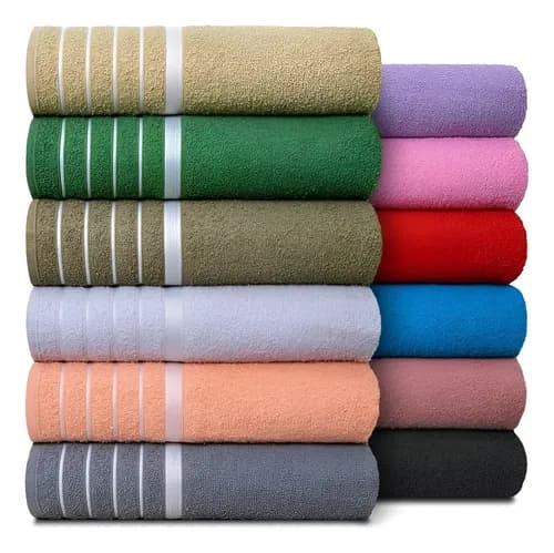 Kit 4 Toalhas de Banho Gigante 80x150cm + Brinde por R$ 63,19 com cupom LIQUIDACASA