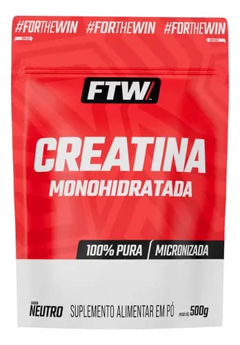 Creatina Monohidratada 100% Pura Refil 500g