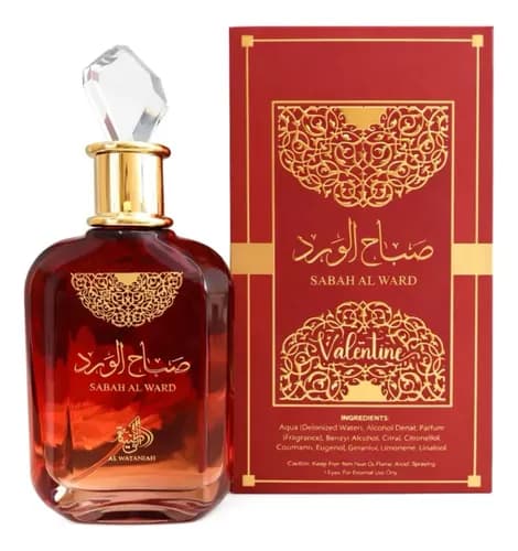 Perfume Feminino Sabah Al Ward Valentine (Al Wataniah) EDP 100ml por R$203