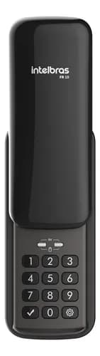 Fechadura Digital Intelbras FR 10 Sobrepor Preta