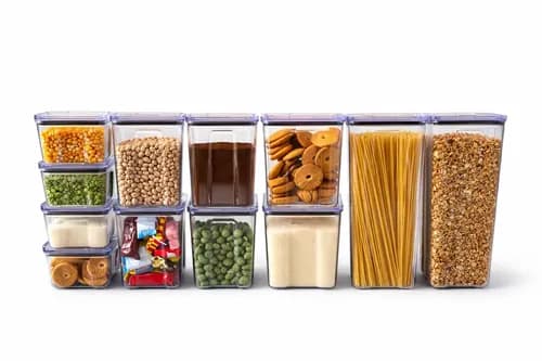 Kit 12 Potes Herméticos Empilháveis Rebirth