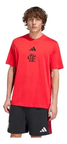 Camiseta Flamengo DNA Adidas Estampada