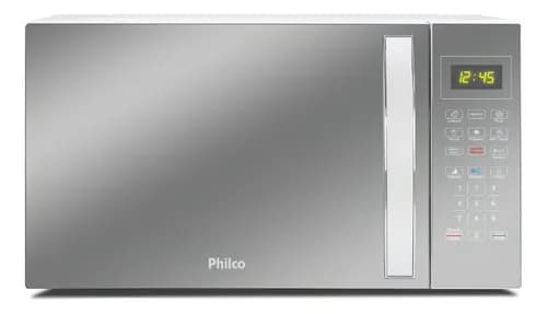 Micro-ondas Philco 28L Limpa Fácil PMO30E 1100W Prata