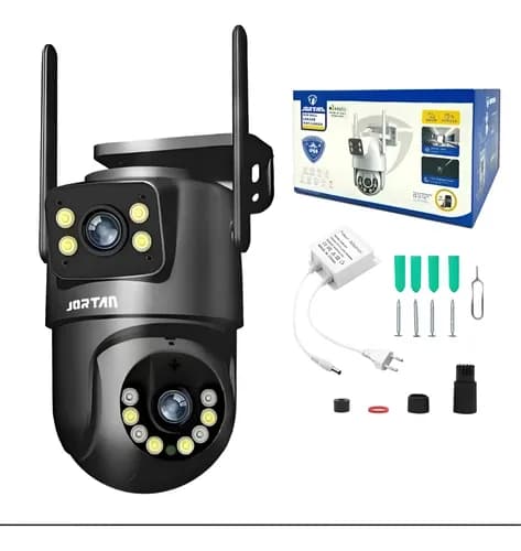 Câmera IP Jortan JT-8695 Wi-Fi Lente Dupla Full HD
