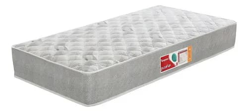 Colchão Solteiro Prorelax Turquesa D33 78cm Cinza