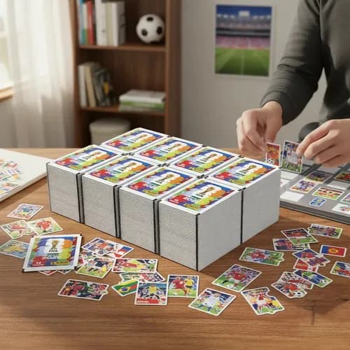 Kit Panini Copa do Mundo FIFA 2026: 100 envelopes (700 figurinhas) por R$ 525,49 no Pix