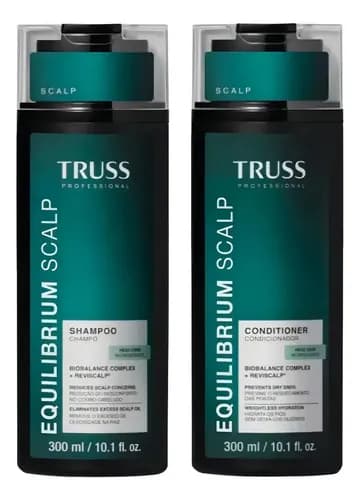 Kit Truss Equilibrium Scalp Shampoo + Condicionador 300ml (cada) por R$ 114,67 no Pix + cupom