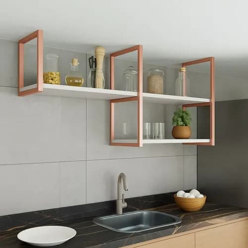 Prateleira Estilo Industrial 1 Metro x 15cm (Mod X) com Cupom VALEPROMO