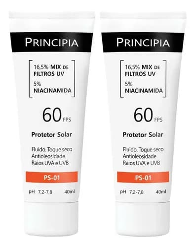 Protetor Solar Facial Principia PS-01 FPS 60