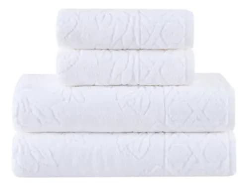 Jogo de Toalhas de Banho Buddemeyer Village 4 Peças