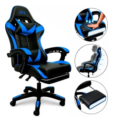 Cadeira Gamer/Office Nienz Oblivion Reclinável com Apoio para Pés por R$ 360 (com cupom)