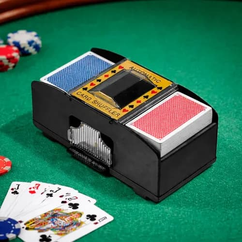 Embaralhador Automático de Cartas Universal para Uno e Poker