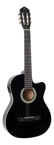 Violão Giannini SF-14 CEQ Eletroacústico Aço Preto