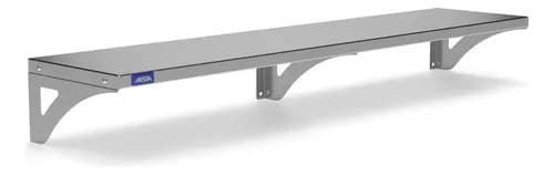 Prateleira Aérea Inox 22x100cm para Cozinha/Restaurante (R$ 82)