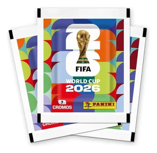 Kit 36 Envelopes de Figurinhas Panini Copa do Mundo FIFA 2026 com cupom SOHOJE