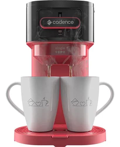 Cafeteira Cadence CAF230 Preta e Vermelha