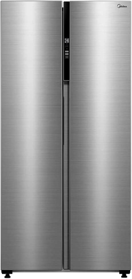 Geladeira Side by Side Midea 442L Frost Free Inox 127V