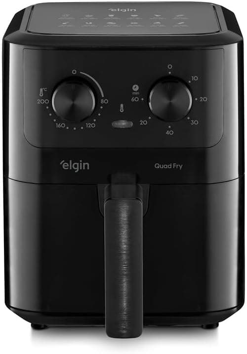Air Fryer Elgin Quad Fry 4,2L 1400W por R$ 143 com cupom (frete grátis)
