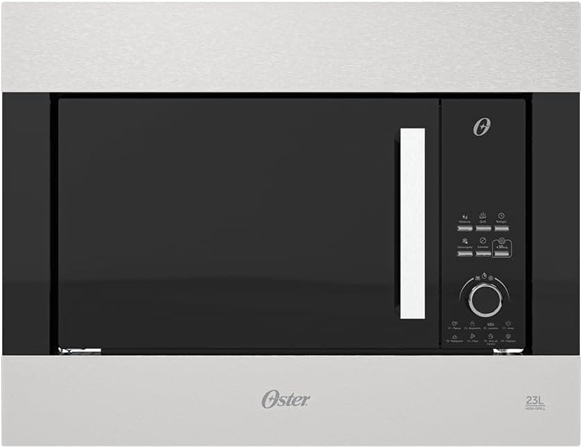 Micro-ondas de Embutir Oster Black Inox 23L 127V por R$ 1.061 + Frete Gratis