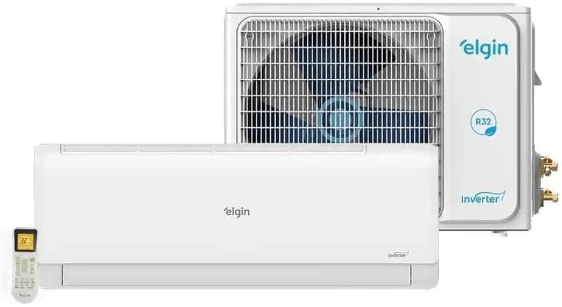 Ar-Condicionado Split Inverter Elgin Eco Inverter II Wi‑Fi 12.000 BTUs Frio 220V (R‑32) no Pix com cupom