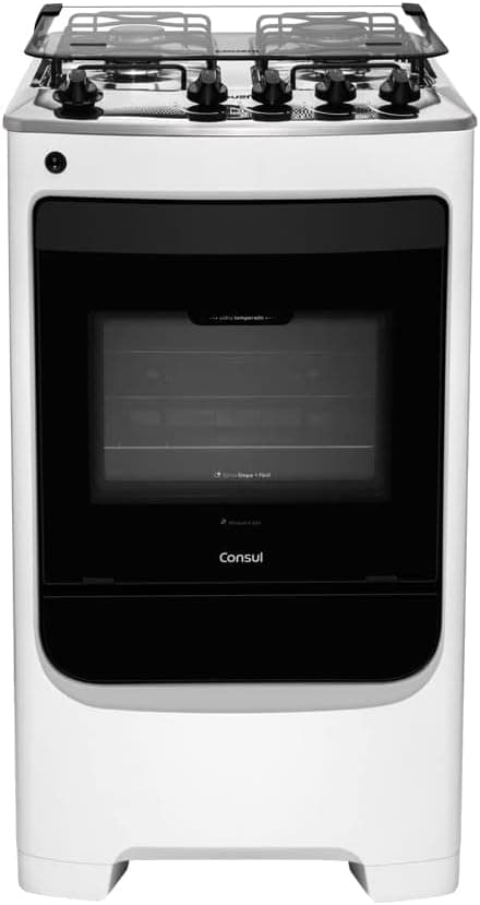 Fogão Consul 4 Bocas CFO4NAB Branco com Acendimento Automático por R$ 836