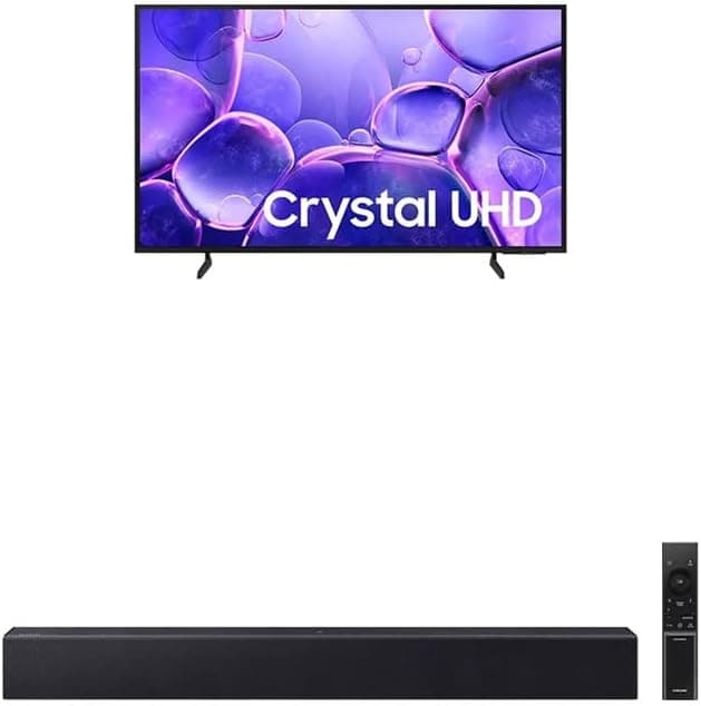 Combo Samsung Smart TV 55" Crystal UHD 4K U8600F + Soundbar HW-B400F por R$ 2.465 no Pix (cupom ESFRIOU)