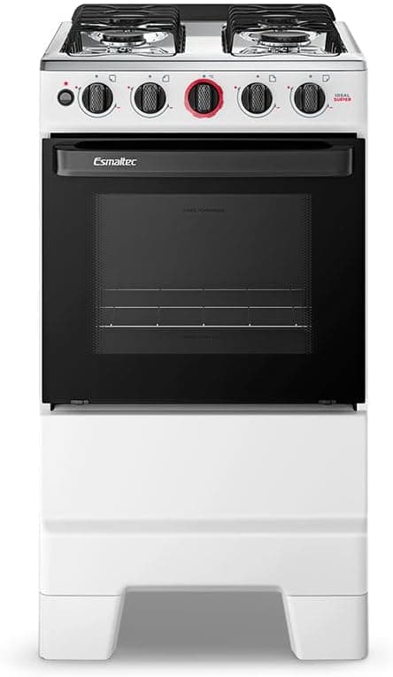 Fogao Esmaltec Ideal Super F4IAB 4 bocas com mesa inox por R$ 431 no Pix (cupom)