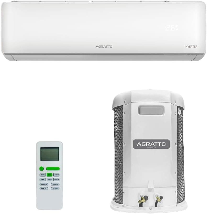 Ar Condicionado Split Agratto Liv Top Inverter 18000 BTUs Frio 220V R-32 por R$ 1819