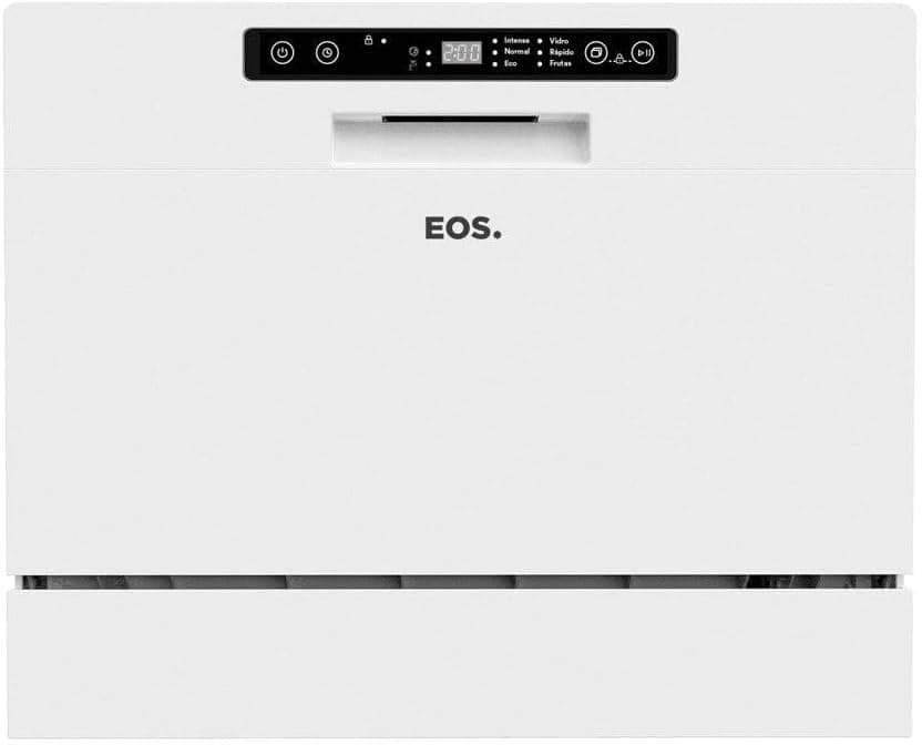 Lava-Louças EOS 6 Serviços ELL06B Branca 220V por R$ 1.496 no PIX + Frete Grátis (com cupom)