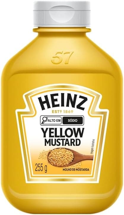 Mostarda Heinz Tradicional 255g por R$ 11 (frete grátis)